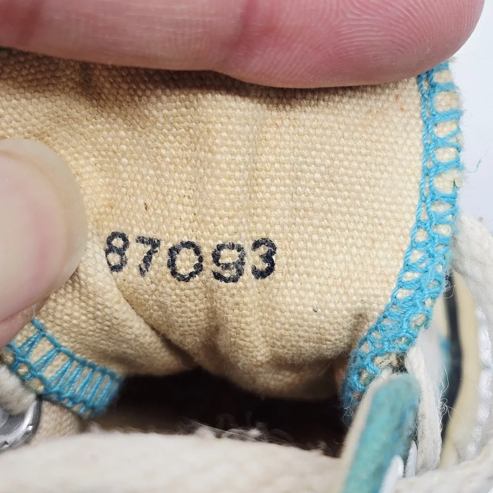 Vintage 70s 80s Converse Chuck Taylor Size 3 All Star Blue Kids Made In Korea